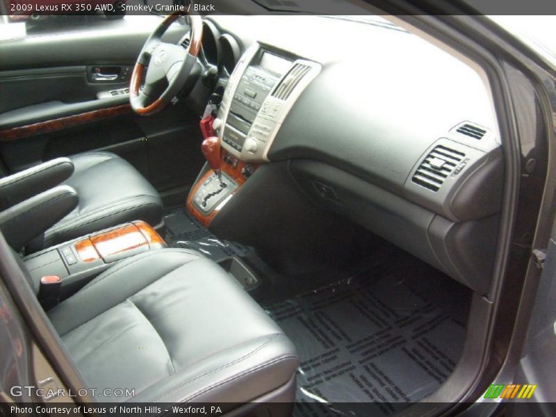 Smokey Granite / Black 2009 Lexus RX 350 AWD
