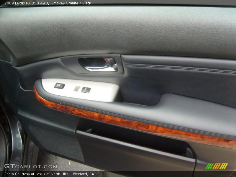 Smokey Granite / Black 2009 Lexus RX 350 AWD