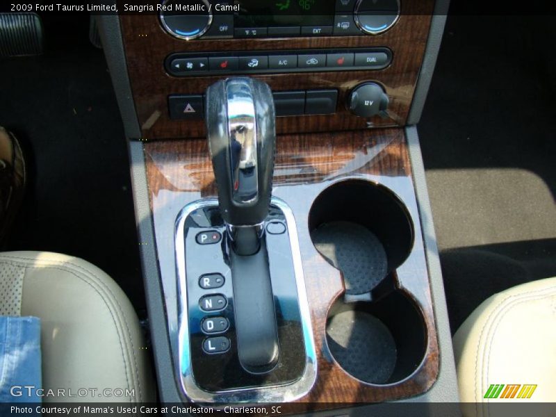 Sangria Red Metallic / Camel 2009 Ford Taurus Limited