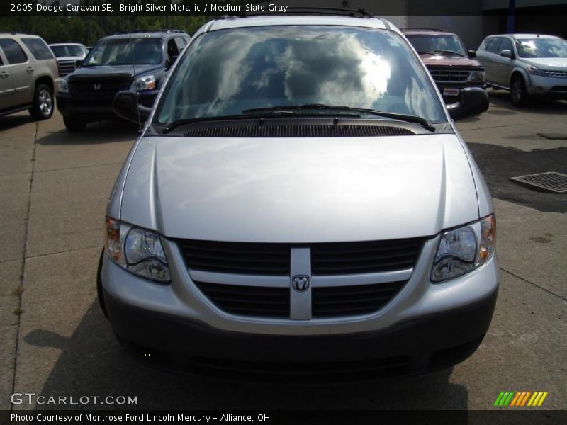 Bright Silver Metallic / Medium Slate Gray 2005 Dodge Caravan SE