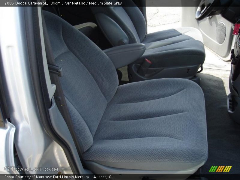 Bright Silver Metallic / Medium Slate Gray 2005 Dodge Caravan SE
