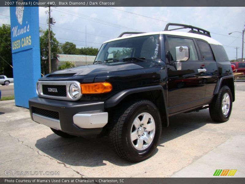 Black Diamond / Dark Charcoal 2007 Toyota FJ Cruiser 4WD