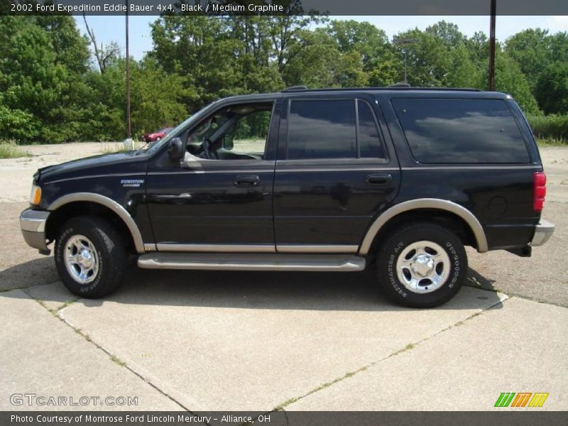 Black / Medium Graphite 2002 Ford Expedition Eddie Bauer 4x4