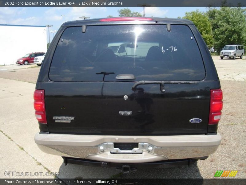 Black / Medium Graphite 2002 Ford Expedition Eddie Bauer 4x4