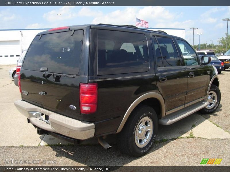 Black / Medium Graphite 2002 Ford Expedition Eddie Bauer 4x4