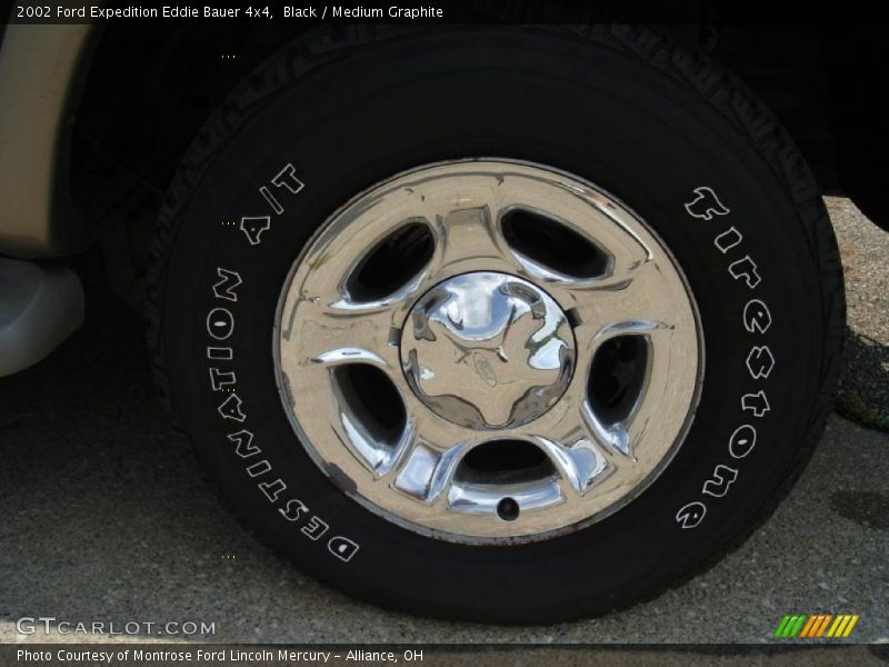 Black / Medium Graphite 2002 Ford Expedition Eddie Bauer 4x4