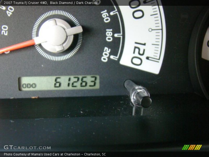 Black Diamond / Dark Charcoal 2007 Toyota FJ Cruiser 4WD