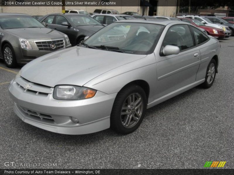 Ultra Silver Metallic / Graphite 2004 Chevrolet Cavalier LS Coupe