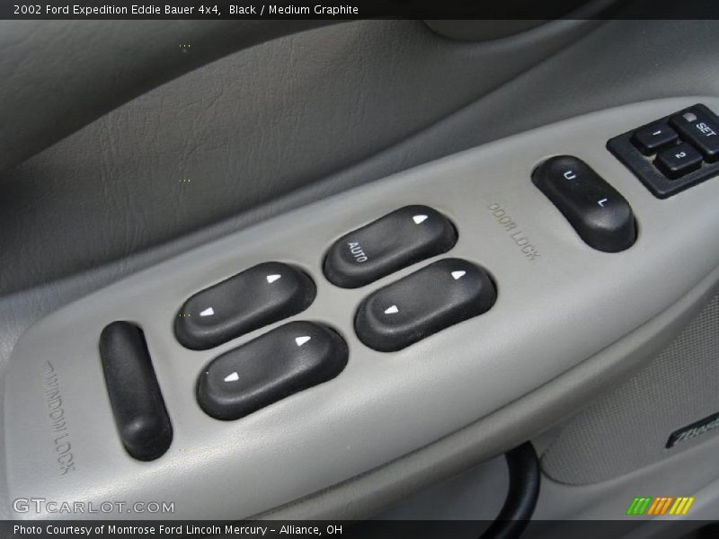 Black / Medium Graphite 2002 Ford Expedition Eddie Bauer 4x4