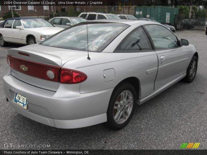Ultra Silver Metallic / Graphite 2004 Chevrolet Cavalier LS Coupe