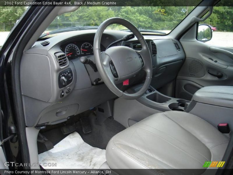 Black / Medium Graphite 2002 Ford Expedition Eddie Bauer 4x4