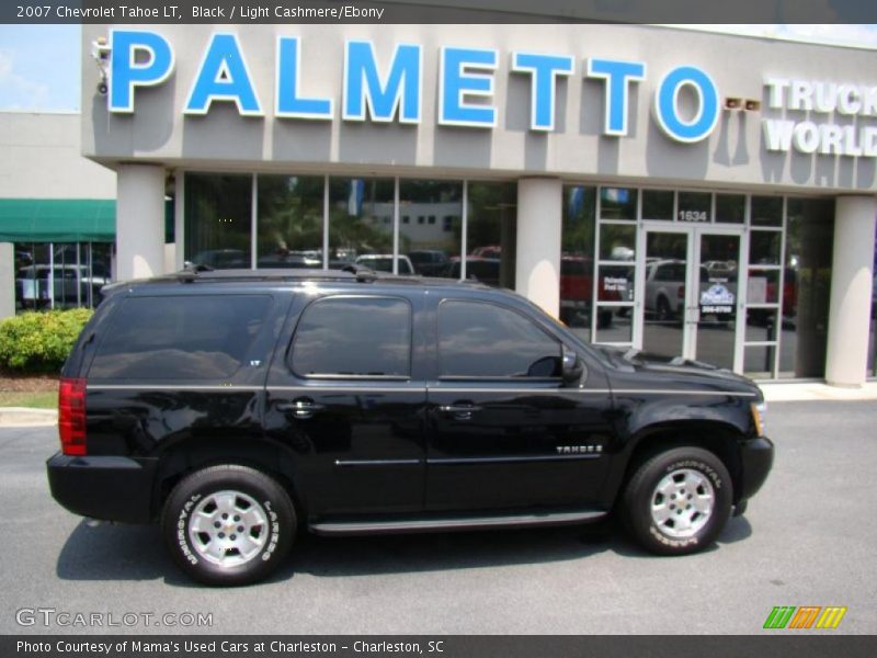 Black / Light Cashmere/Ebony 2007 Chevrolet Tahoe LT