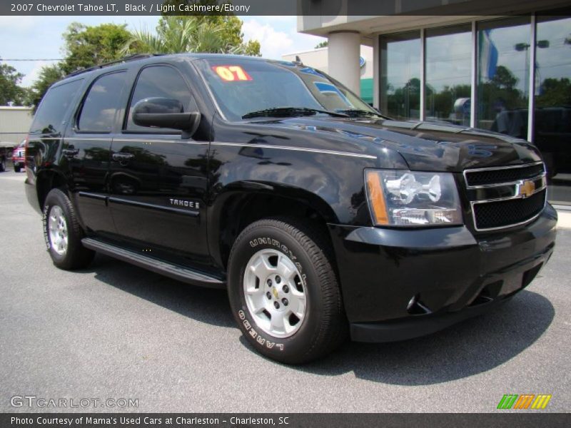 Black / Light Cashmere/Ebony 2007 Chevrolet Tahoe LT