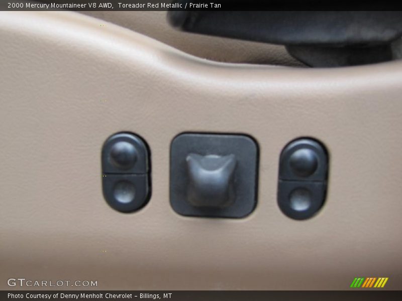 Toreador Red Metallic / Prairie Tan 2000 Mercury Mountaineer V8 AWD
