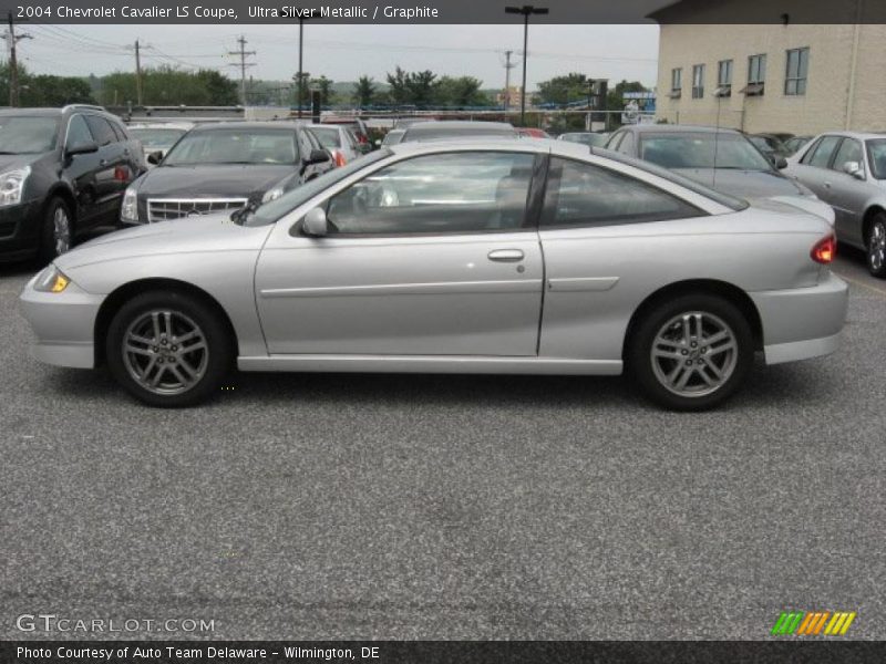Ultra Silver Metallic / Graphite 2004 Chevrolet Cavalier LS Coupe