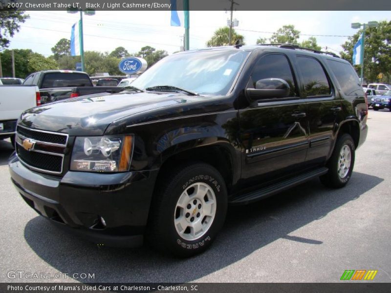 Black / Light Cashmere/Ebony 2007 Chevrolet Tahoe LT