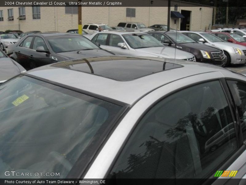 Ultra Silver Metallic / Graphite 2004 Chevrolet Cavalier LS Coupe