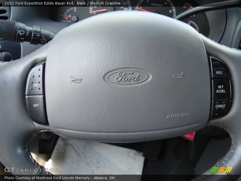 Black / Medium Graphite 2002 Ford Expedition Eddie Bauer 4x4