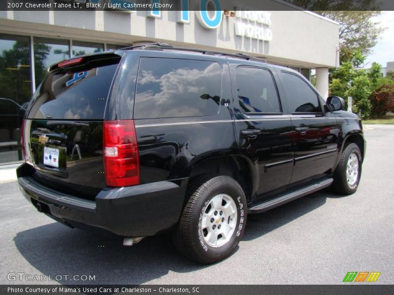 Black / Light Cashmere/Ebony 2007 Chevrolet Tahoe LT