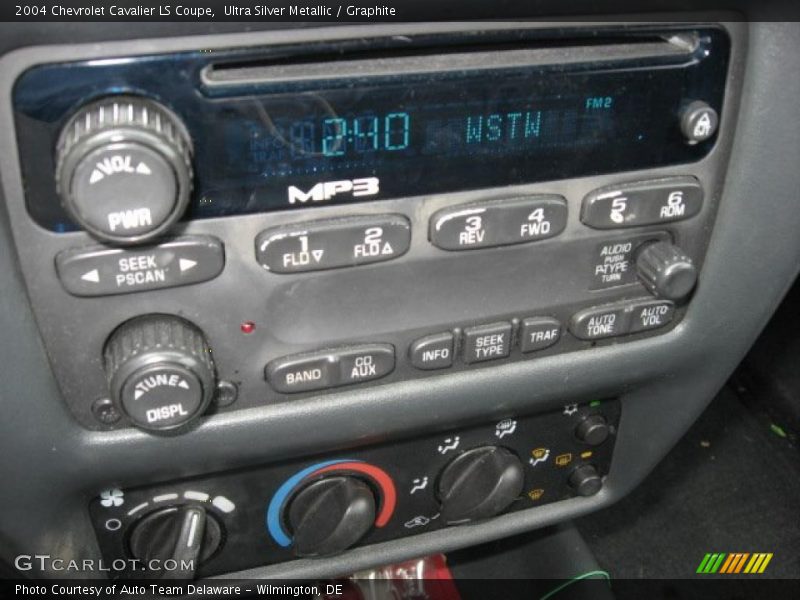 Ultra Silver Metallic / Graphite 2004 Chevrolet Cavalier LS Coupe