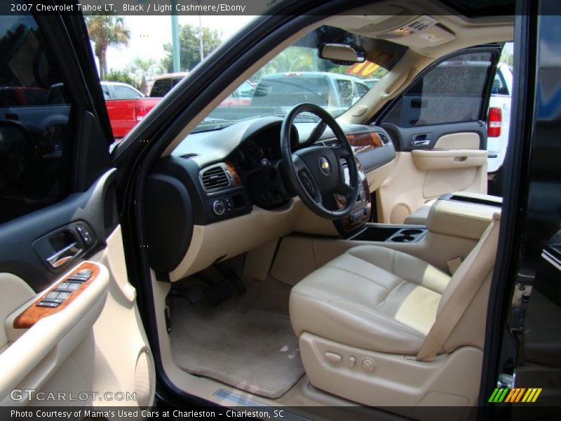 Black / Light Cashmere/Ebony 2007 Chevrolet Tahoe LT