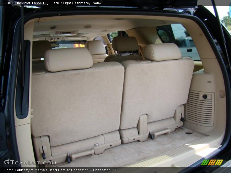 Black / Light Cashmere/Ebony 2007 Chevrolet Tahoe LT
