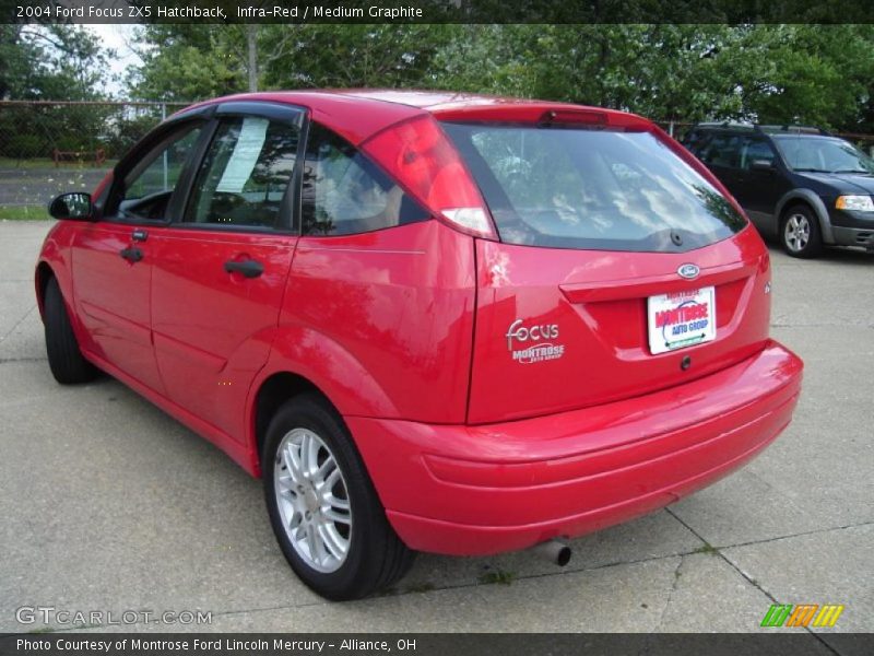 Infra-Red / Medium Graphite 2004 Ford Focus ZX5 Hatchback