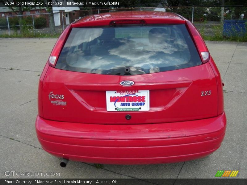 Infra-Red / Medium Graphite 2004 Ford Focus ZX5 Hatchback