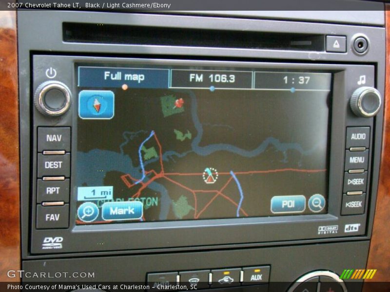 Black / Light Cashmere/Ebony 2007 Chevrolet Tahoe LT