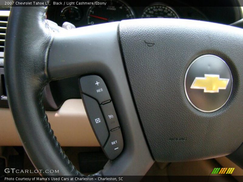 Black / Light Cashmere/Ebony 2007 Chevrolet Tahoe LT