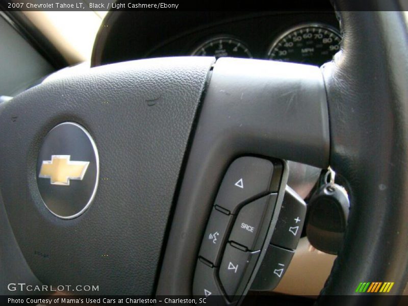 Black / Light Cashmere/Ebony 2007 Chevrolet Tahoe LT