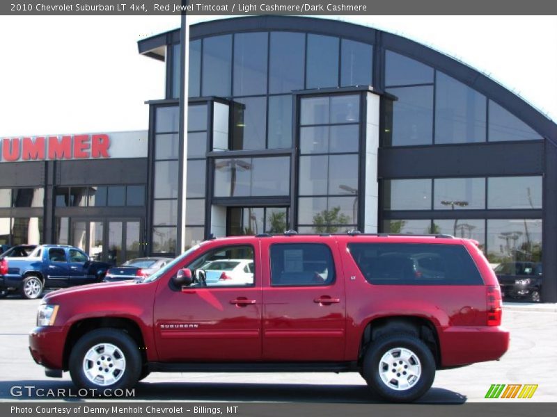 Red Jewel Tintcoat / Light Cashmere/Dark Cashmere 2010 Chevrolet Suburban LT 4x4