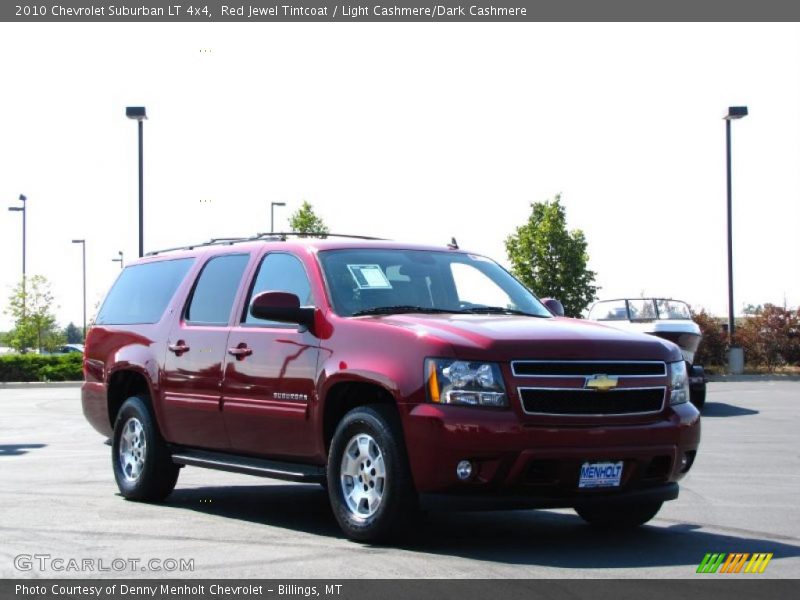 Red Jewel Tintcoat / Light Cashmere/Dark Cashmere 2010 Chevrolet Suburban LT 4x4