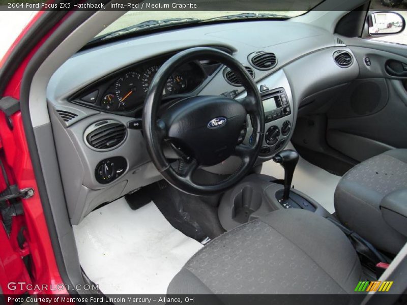 Infra-Red / Medium Graphite 2004 Ford Focus ZX5 Hatchback
