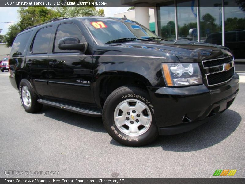 Black / Light Cashmere/Ebony 2007 Chevrolet Tahoe LT