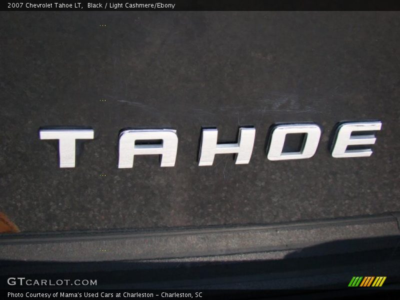 Black / Light Cashmere/Ebony 2007 Chevrolet Tahoe LT