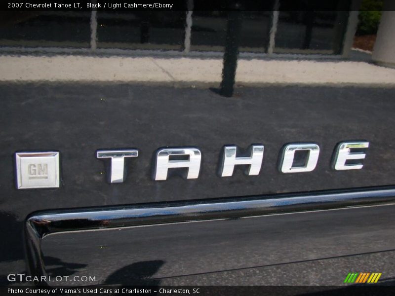 Black / Light Cashmere/Ebony 2007 Chevrolet Tahoe LT