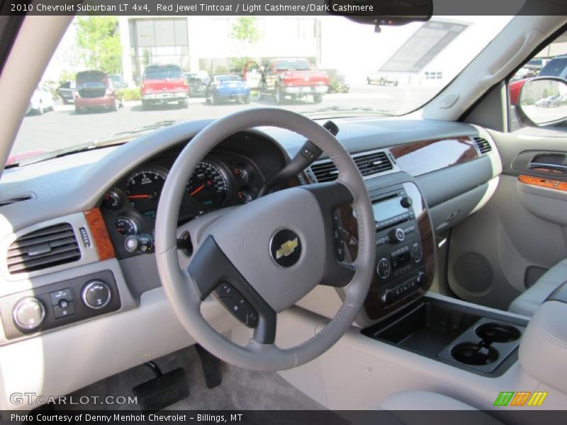 Red Jewel Tintcoat / Light Cashmere/Dark Cashmere 2010 Chevrolet Suburban LT 4x4