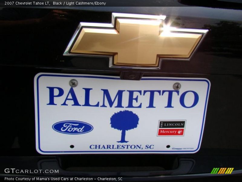 Black / Light Cashmere/Ebony 2007 Chevrolet Tahoe LT