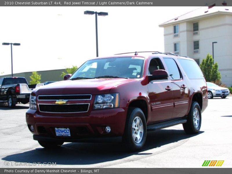 Red Jewel Tintcoat / Light Cashmere/Dark Cashmere 2010 Chevrolet Suburban LT 4x4