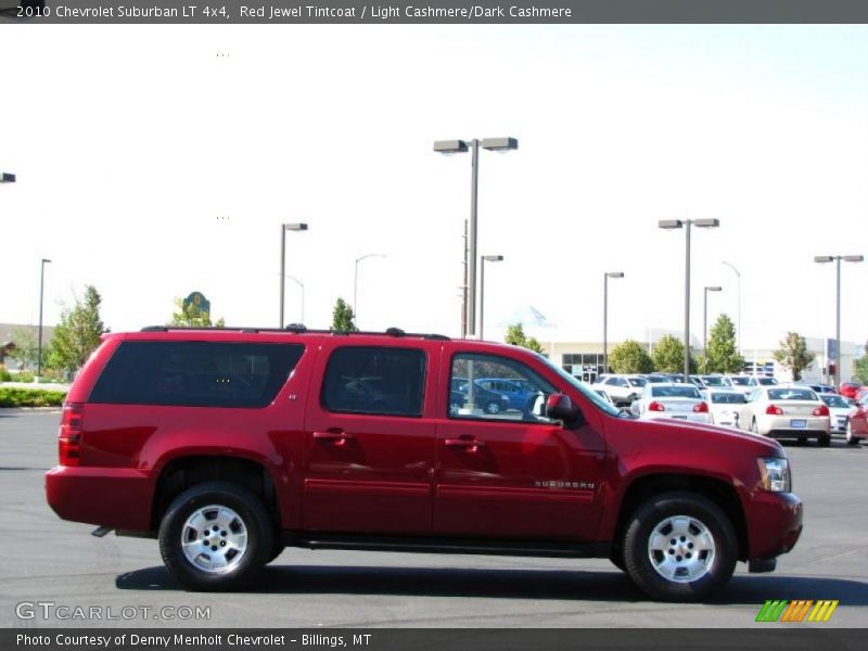 Red Jewel Tintcoat / Light Cashmere/Dark Cashmere 2010 Chevrolet Suburban LT 4x4