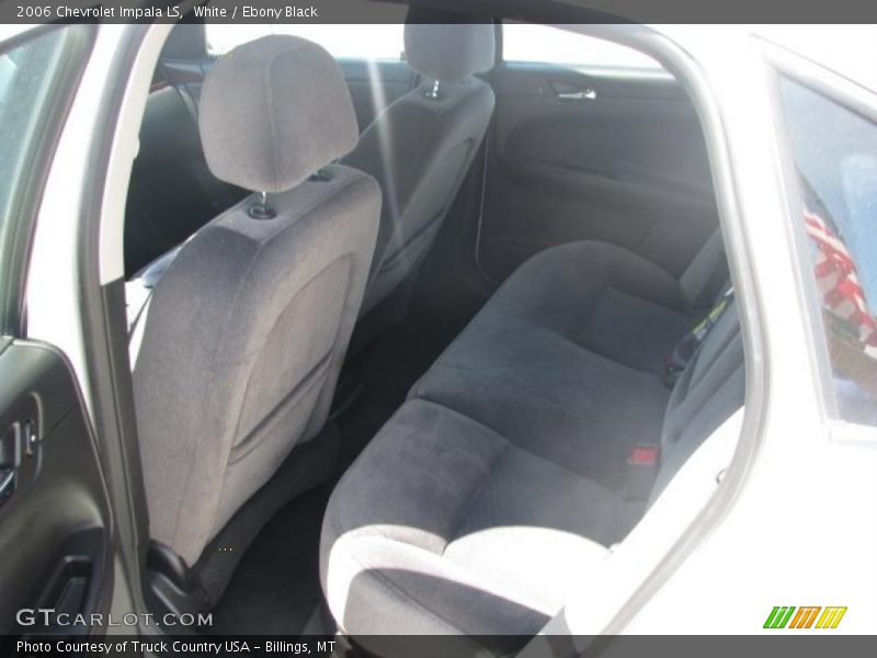 White / Ebony Black 2006 Chevrolet Impala LS