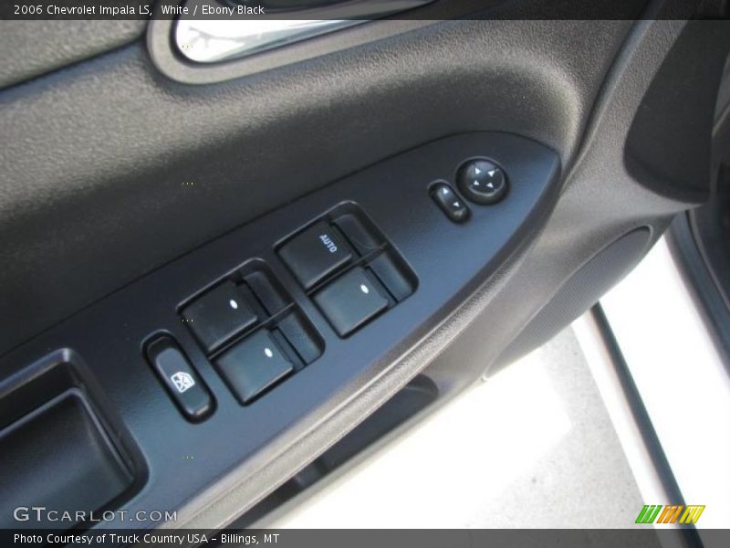 White / Ebony Black 2006 Chevrolet Impala LS