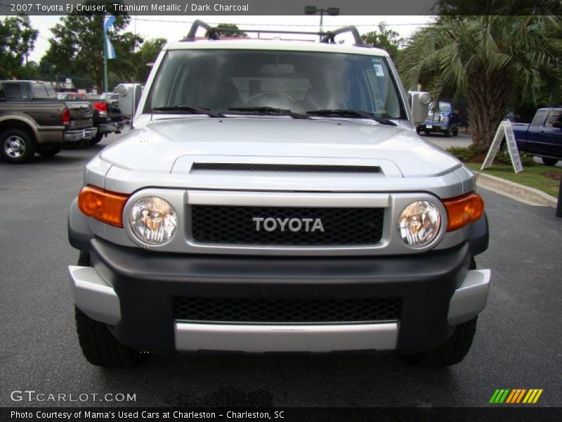 Titanium Metallic / Dark Charcoal 2007 Toyota FJ Cruiser