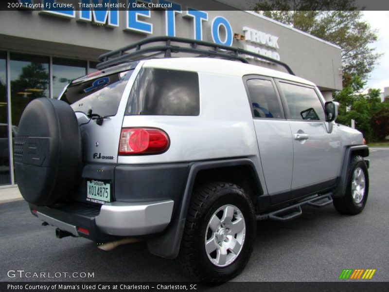 Titanium Metallic / Dark Charcoal 2007 Toyota FJ Cruiser