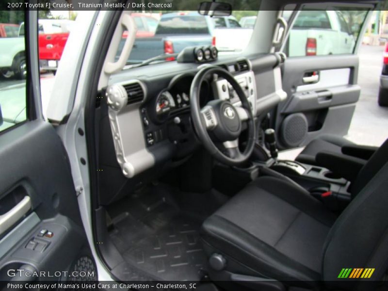Titanium Metallic / Dark Charcoal 2007 Toyota FJ Cruiser