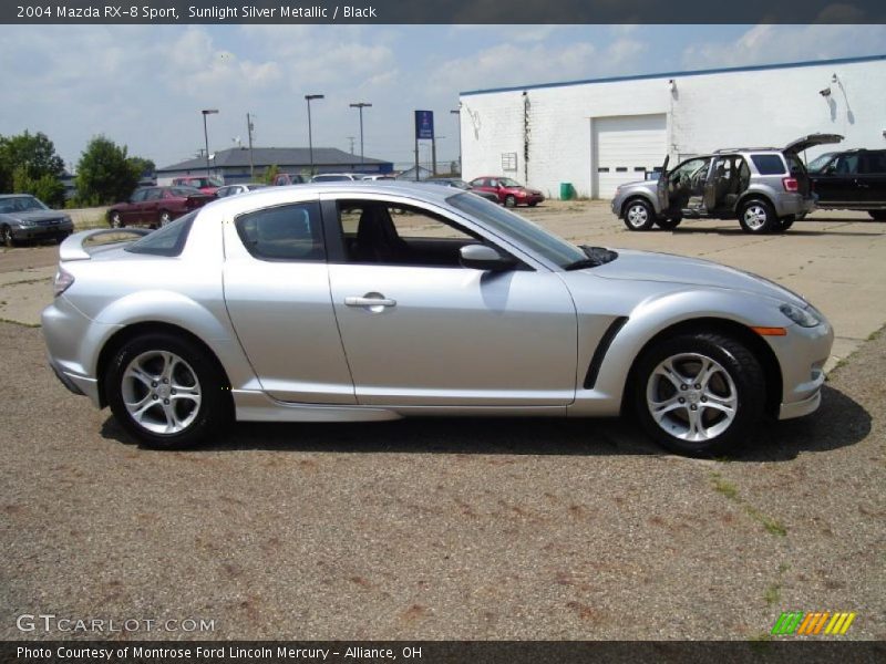 Sunlight Silver Metallic / Black 2004 Mazda RX-8 Sport