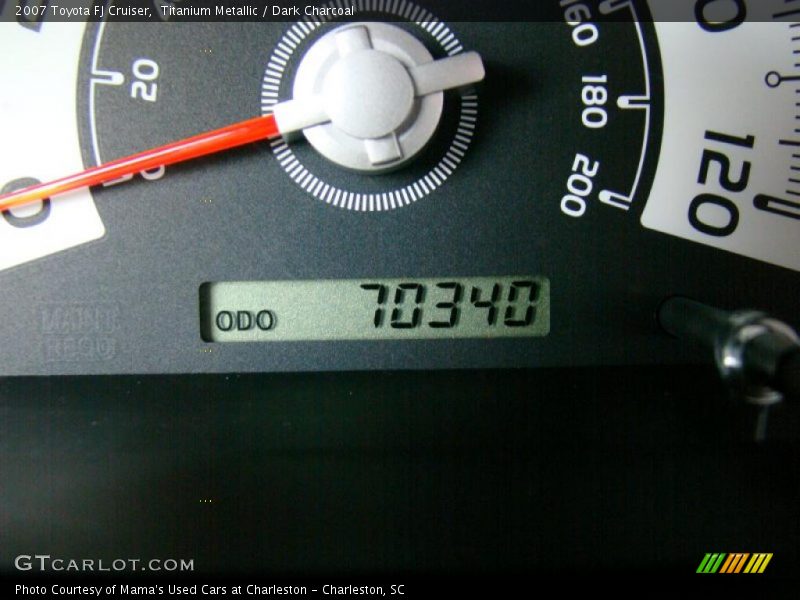 Titanium Metallic / Dark Charcoal 2007 Toyota FJ Cruiser