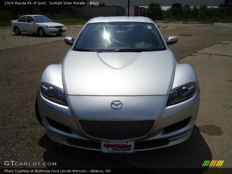 Sunlight Silver Metallic / Black 2004 Mazda RX-8 Sport