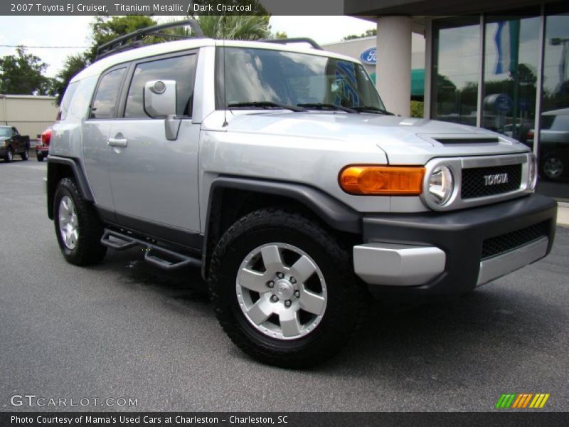 Titanium Metallic / Dark Charcoal 2007 Toyota FJ Cruiser